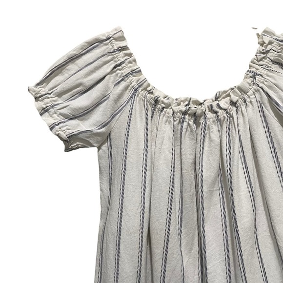 Vera Moda Off the Shoulder Striped Top Size XS - Picture 3 of 7